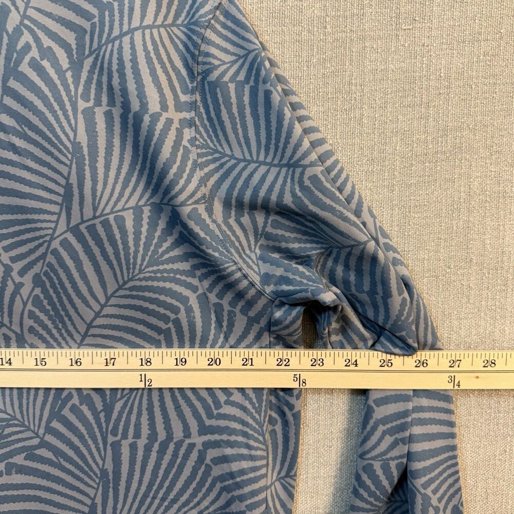 Chubbies Calm Palm Movementum Performance 1/4 Zip Pullover Mens Large Active top - Picture 9 of 12